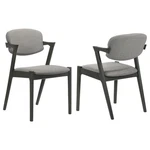 Coaster Stevie Padded Wood Dining Arm Chair Black (set Of 2) - 115112 New. Price: $199.99.