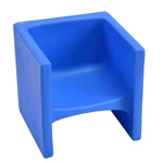 3-IN-1 Cube Chair For Kids, Flexible Seating Classroom Furniture, 1-PACK, Blue New. Price: $71.75.