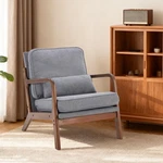 Accent Mid Century Modern Armchair Light Grey DU-7213-GY-DJ Dumos Arms New. Price: $154.99.