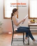 Dining Chairs Set Of 2, Rustic Brown And Black New. Price: $93.20.