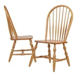 Sunset Trading Oak Selections 18" Wood Windsor Dining Chair (set Of 2) New. Price: $415.02.