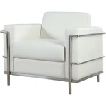Best Master Furniture Sherry 36" Modern Faux Leather Accent Chair In White New. Price: $487.99.