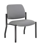 Boss Antimicrobial Armless Guest Chair, Lb. Weight Cap Model# B9595AM-GY-400 New. Price: $172.73.