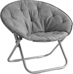 Oversized Urban Comfort Microsuede Saucer Chair Adult Lounge Seating Soft Plush New. Price: $61.29.