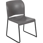 Flash Furniture Hercules Plastic Sled Base Stacking Chair Gray New. Price: $134.99.
