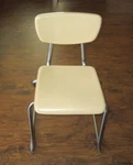 Virco Mid-century Modern Kids Size School Classroom Student Chair Tan / Beige Used. Price: $15.40.