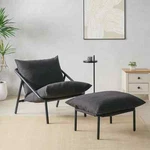 Zinus Night Therapy Callie Sling Accent Chair With Ottoman And Drink Table New. Price: $296.05.