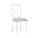 Powell Jane White Cushioned Dining Chair (set Of 2) Light Grey. Price: $193.99.