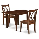 East West Furniture Norden 3-PIECE Traditional Wood Dining Table Set Mahogany New. Price: $367.26.