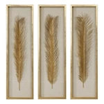 Uttermost Palma Coastal Mdf Glass And Linen Shadow Box Gold (set Of 3) New. Price: $849.60.
