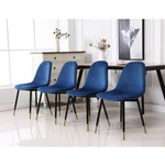Roundhill Furniture Lassan Contemporary Fabric Upholstered Dining Chairs (set Of New. Price: $183.99.