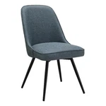Osp Home Martel Faux Leather Swivel Chair With Black Legs In Navy New. Price: $134.99.
