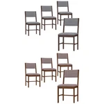 Homcom Dining Chairs Set Of 4, Linen Upholstered Kitchen New. Price: $157.99.