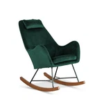 Ashcroft Chelsea Green Velvet Nursery Rocking Chair New. Price: $343.01.