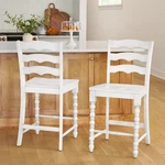 The Pioneer Woman Harper Counter-height Wood Stools, 2 Pack, White New. Price: $164.99.