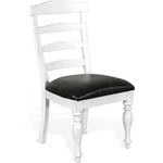 Sunny Designs Carriage House 41" Ladderback Chair In White (set Of 2) New. Price: $449.99.