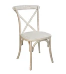 Flash Furniture Advantage X-back Chair In Lime Wash New. Price: $160.20.