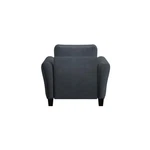Lifestyle Solutions Mavrick Accent Chair In Dark Gray Microfiber New. Price: $256.99.