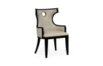 Jonathan Charles Greek Revival Biedermeier Black Arm Chair New. Price: $1981.00.