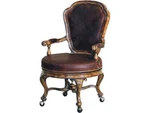 Maitland-smith 8105-43 Swivel Game Chair, Brown Leather Seat New. Price: $2899.00.