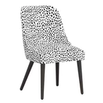 Skyline Furniture Sherrie Dining Chair Pattern Dottie White New. Price: $189.99.
