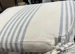 2 Pottery Barn Aaron Dining Chair Side Coastal Awning Stripe Performance New. Price: $249.99.