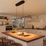 37.6" Kitchen Island Lights 28W Dining Room Wood Dimmable Walnut 1522 New. Price: $64.91.