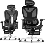 Flexispot Ergox Ergonomic Office Chair Footrest 3D Armrests Black New. Price: $35699.00.