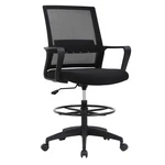 Bestoffice Drafting Chair Tall Adjustable Swivel Rolling Mesh He... New. Price: $84.71.