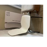 Dorel Home Products Modern Stackable Stacking Chair White/black Metal DA5770-CB Used. Price: $15.00.