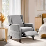 Gray Fabric Accent Lazy Nursery Recliners Chairs New. Price: $319.95.