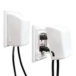 Dreambaby Dual Fit Outlet Cover Box - Safety Standard Size 2 Pack, White New. Price: $31.99.