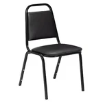 National Public Seating 9110-B Stacking Chair, 9100 Series, Vinyl Black New. Price: $40.19.