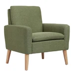 Arm Chair Accent Single Sofa Modern Linen Fabric Upholstered Club Seat Us New. Price: $145.99.