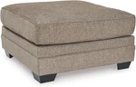 Cannonbrook Contemporary Oversized Ottoman With Foam Cushion In Taupe New. Price: $548.99.