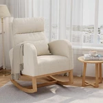 Garveehome Rocking Chair, Modern Nursery Glider With Side Pockets And P... New. Price: $213.87.