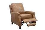 Barcalounger Melrose Push Back Recliner Chair Shoreham Ponytail All Leather New. Price: $1199.00.