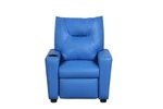 Lilola Home Perline 23IN Blue Pvc Fabric Kids Recliner Chair With Cupholder New. Price: $124.38.