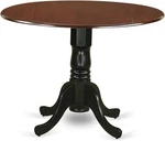 East West Furniture Dublin Modern Dining Table - Round Kitchen Top New. Price: $224.03.