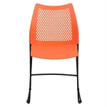 Flash Furniture Hercules Vent Sled Base Stacking Chair Orange New. Price: $118.49.