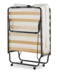 Linon Luxor Roll Away Folding Bed + Memory Foam Mattress New Box. Price: $220.00.