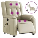 Massage Recliner Reclining Armchair For Elderly Faux Leather Vidaxl New. Price: $265.99.
