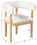 Safavieh Trystan Boucle Arm Chair, Reduced Price 2172772130 SFV7234A Open. Price: $181.00.