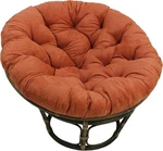 Blazing Needles Solid Microsuede Papasan Chair Cushion, X 6" 44", Spice New. Price: $88.75.