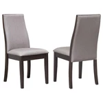 Coaster Spring Creek Upholstered Dining Side Chair Gray (set Of 2) New. Price: $249.22.