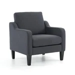 Vingli Accent Chairs For Living Room 30.7'' X 29.9'' 33'', Dark Grey Linen New. Price: $217.79.