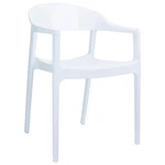 Compamia Carmen Patio Dining Chair With White Seat Glossy New. Price: $396.00.