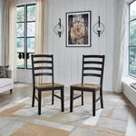 Signature Design By Ashley Wildenauer Dining Side Chair, Brown/black, Two-tone New. Price: $148.34.