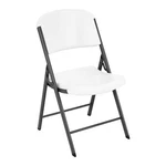 Lifetime Classic Commercial Folding Chair, White Granite, 1-SINGLE New. Price: $72.69.