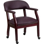 Flash Furniture Burgundy Leather Side Chair, B-Z100-LF19-LEA-GG New. Price: $299.99.